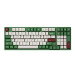 Bàn phím cơ AKKO 3098B Plus Motcha Red Bean (USB Type-C/ Xanh Lá)