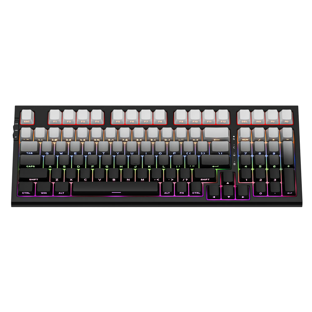 Bàn phím cơ Newmen Gaming GM328 Plus, Gradient Gray (LED Rainbows) Bàn phím cơ Newmen Gaming GM328 Plus, Gradient Gray (LED Rainbows)