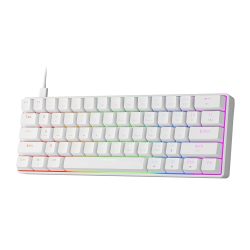 Bàn phím cơ Newmen Gaming GM611 (LED Rainbows/ Trắng)