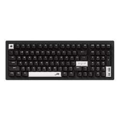 Bàn phím cơ AKKO SilverMonsGeek M2 V5 VIA Black on Silver (Đen, Bạc)