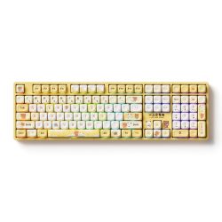 Bàn phím cơ AKKO 5108B Plus Yier and Bubu yellow (Vàng)