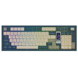 Bàn phím cơ AKKO 5098B Ink Green Ice Cream Pink