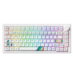 Bàn phím cơ AKKO MonsGeek M1 V5 VIA 1980s (Trắng)