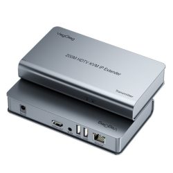 Bộ kéo dài HDMI VegGieg V-HD012 1080P@60Hz KVM Dài 200 Mét – Hỗ trợ USB