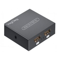 Bộ chia HDMI VegGieg V-HD06 từ 1 ra 2 hỗ trợ độ phân giải 4Kx2K@30Hz