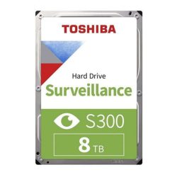 Ổ cứng camera Toshiba S300 HDWTA80UZSVA 8TB (3.5Inch/ 7200rpm/ 512MB/ SATA3)