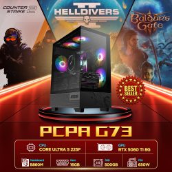 Máy tính PCPA G73 (Core Ultra 5 225F/16GB/RTX 5060TI 8Gb)