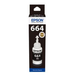 Mực in phun Epson T6641 Black T664100 (Dùng cho máy L310/L385/L200/L110/L210/L300/L350/L120/L360/L1300)