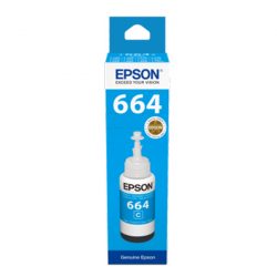 Mực in phun Epson T6642 Cyan C13T664200 (Dùng cho máy L310/L385/L200/L110/L210/L300/L350/L120/L360/L1300)