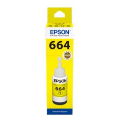 Mực in phun Epson T6644 Yellow C13T664400 (Dùng cho máy L310/L385/L200/L110/L210/L300/L350/L120/L360/L1300)