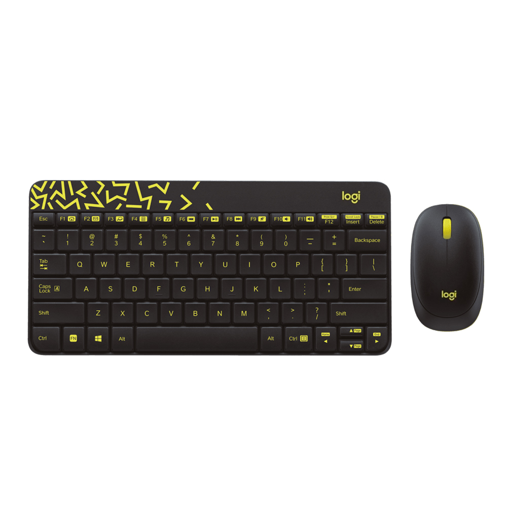 Bộ bàn phím chuột không dây Logitech MK240 (Đen) Bộ bàn phím chuột không dây Logitech MK240 (Đen)
