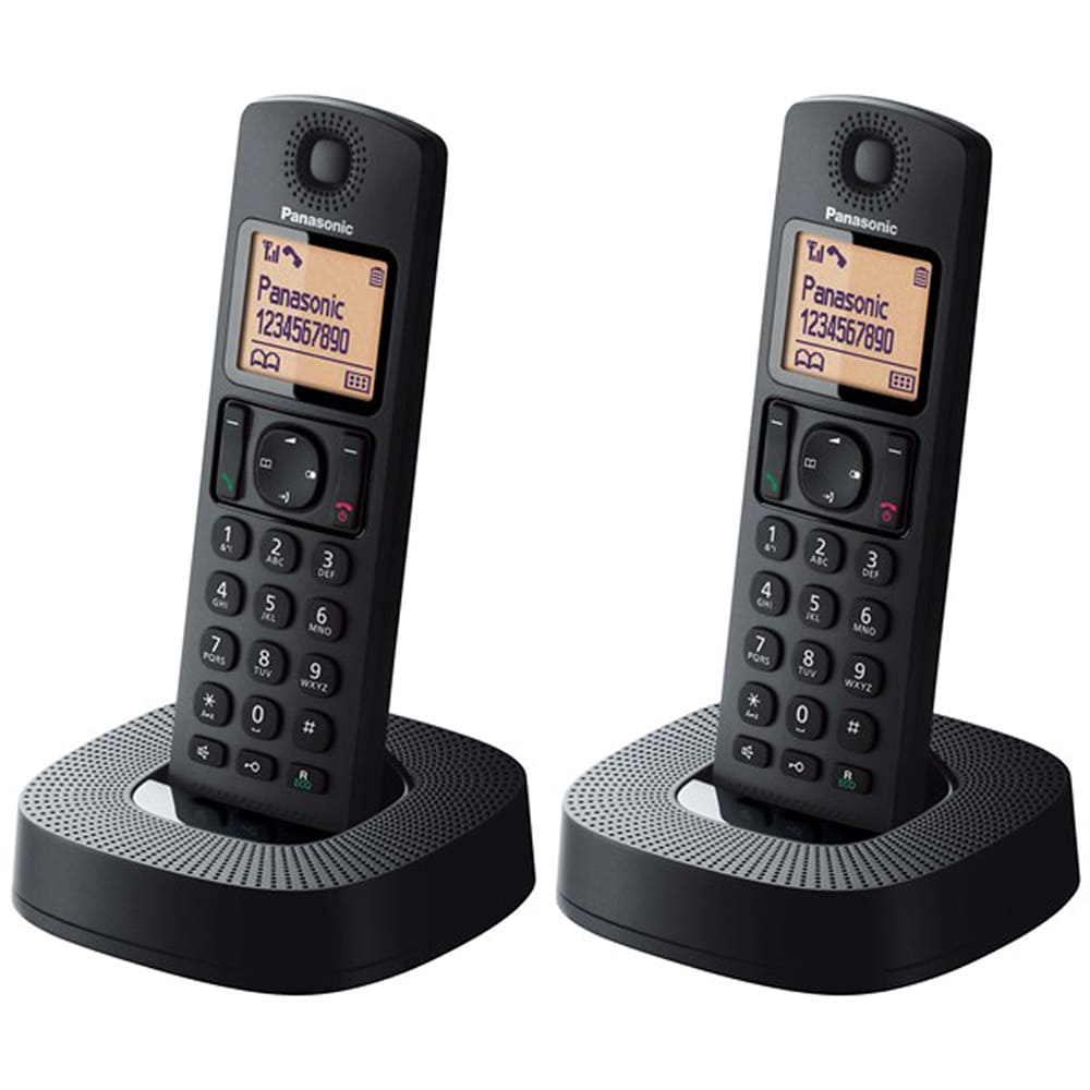 Điện thoại kéo dài Panasonic KX-TGC312- Đen Điện thoại kéo dài Panasonic KX-TGC312- Đen