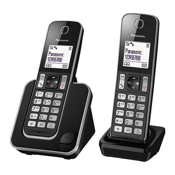 Điện thoại kéo dài Panasonic KX-TGD312- Đen Điện thoại kéo dài Panasonic KX-TGD312- Đen
