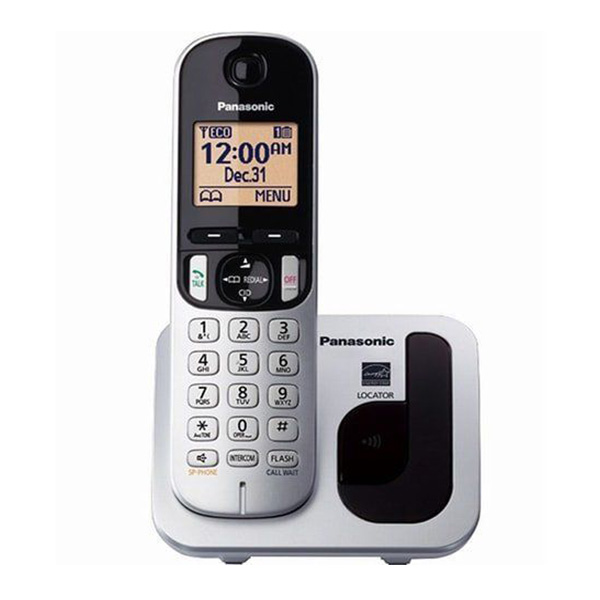 Điện thoại kéo dài Panasonic KX-TGC210- Bạc Điện thoại kéo dài Panasonic KX-TGC210- Bạc