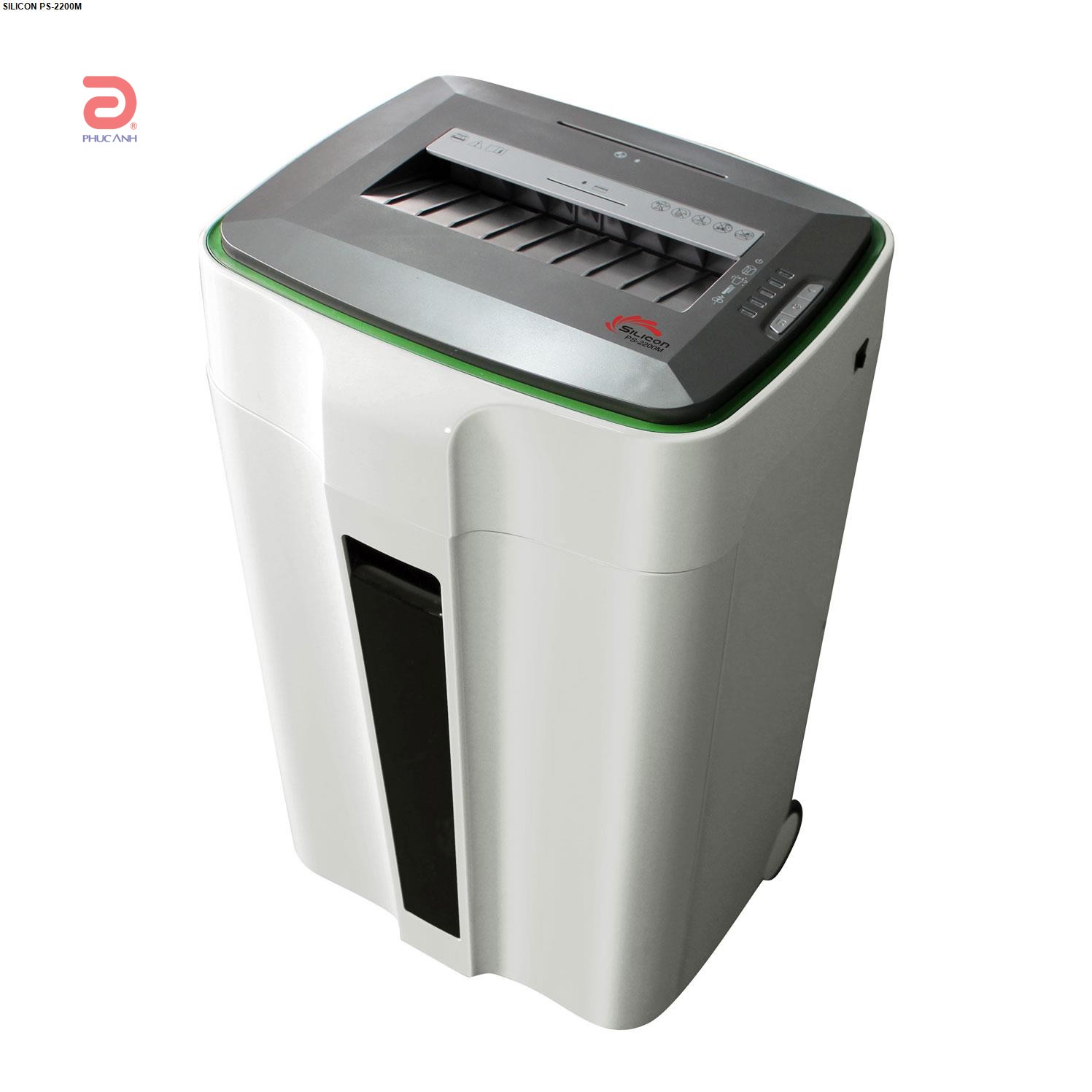 Máy hủy tài liệu Silicon PS-2200M (Hủy vụn/ 10 Tờ/lần/ A4/A5) Máy hủy tài liệu Silicon PS-2200M (Hủy vụn/ 10 Tờ/lần/ A4/A5)