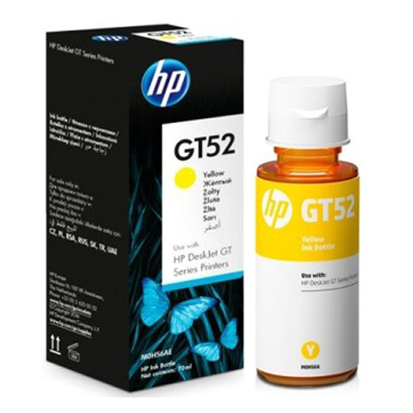 Mực in phun HP GT52 Yellow M0H56AA (Dùng cho máy Smart Tank 5810/5820/315/415/210/500/580/585) Mực in phun HP GT52 Yellow M0H56AA (Dùng cho máy Smart Tank 5810/5820/315/415/210/500/580/585)