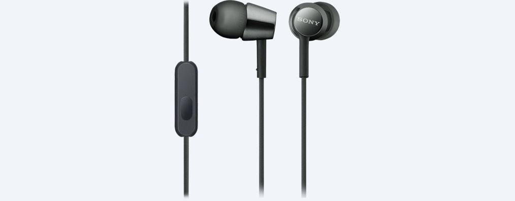Tai nghe có dây Sony MDR-EX155AP (Đen) Tai nghe có dây Sony MDR-EX155AP (Đen)