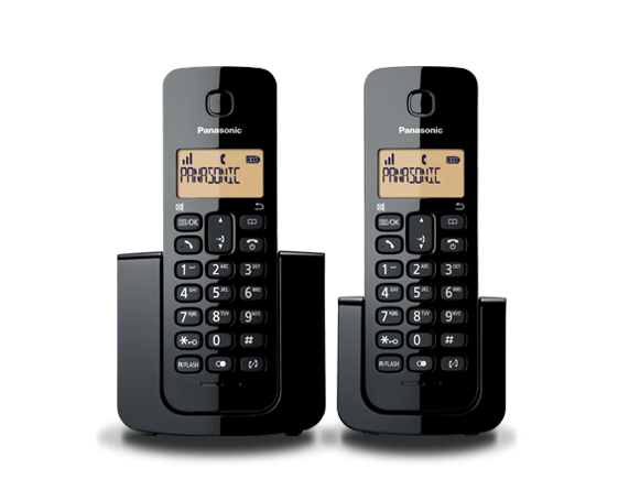 Điện thoại kéo dài Panasonic KX-TGB112 - Đen Điện thoại kéo dài Panasonic KX-TGB112 - Đen