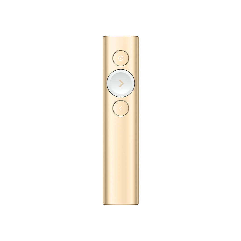 Bút trình chiếu Logitech Spotlight - Màu vàng gold Bút trình chiếu Logitech Spotlight - Màu vàng gold