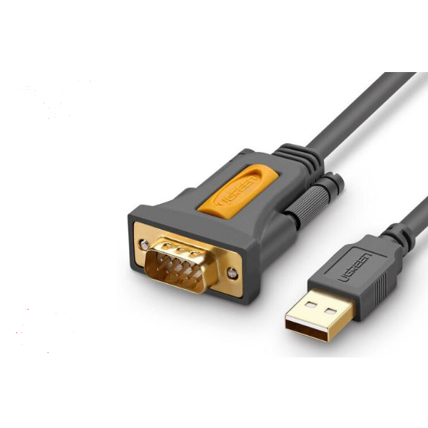Cáp chuyển Ugreen 20211 USB sang Com (RS232) DB9 1.5m