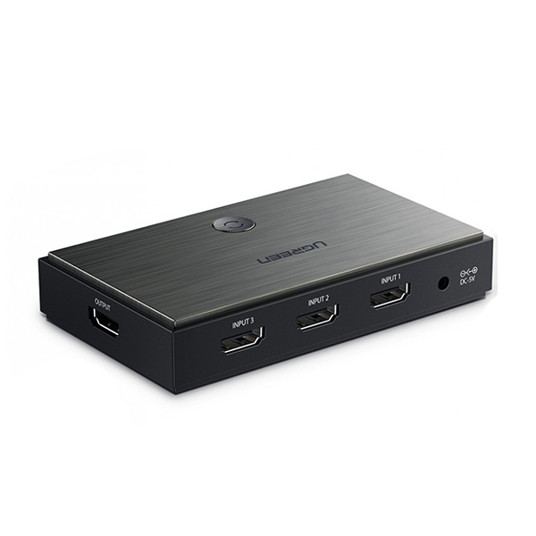 Bộ gộp HDMI Ugreen 50709 3 vào 1 ra hỗ trợ 4K2K Bộ gộp HDMI Ugreen 50709 3 vào 1 ra hỗ trợ 4K2K
