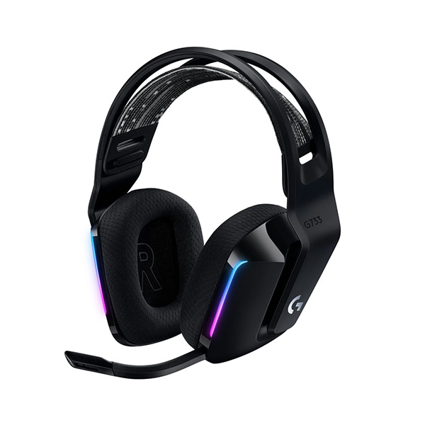 Tai nghe không dây Gaming Logitech G733 LIGHTSPEED Black Tai nghe không dây Gaming Logitech G733 LIGHTSPEED Black