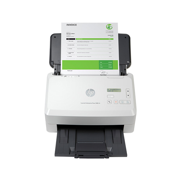 Máy Scan HP ScanJet Enterprise Flow 5000 S5 6FW09A (A4/A5/ Đảo mặt/ ADF/ USB) Máy Scan HP ScanJet Enterprise Flow 5000 S5 6FW09A (A4/A5/ Đảo mặt/ ADF/ USB)