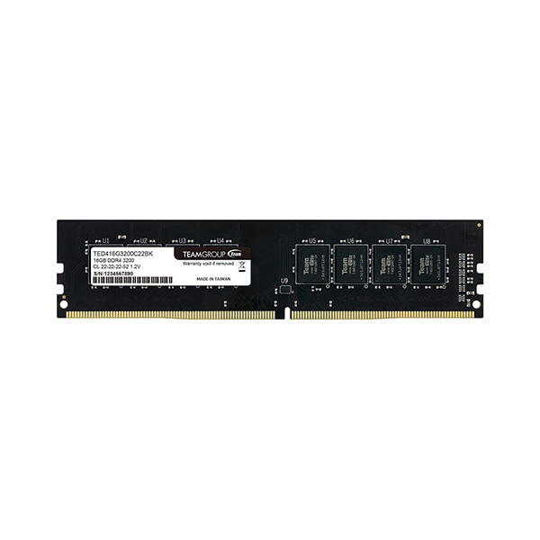 Ram PC TeamGroup ELITE 16GB DDR4 3200Mhz (TED416G3200C2201) Ram PC TeamGroup ELITE 16GB DDR4 3200Mhz (TED416G3200C2201)