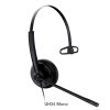 Tai nghe call center Yealink UH34 Mono (chuẩn USB, 1 tai)-đệm da