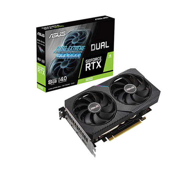 Card đồ họa Asus Dual GeForce RTX 3050 V2 8GB (GDDR6/ 128 bit) Card đồ họa Asus Dual GeForce RTX 3050 V2 8GB (GDDR6/ 128 bit)