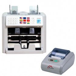 Máy đếm tiền Silicon MC-8Plus (Combo)
