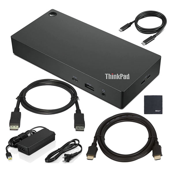 Bộ chuyển đổi Lenovo ThinkPad Universal USB-C Dock 40AY0090EU Bộ chuyển đổi Lenovo ThinkPad Universal USB-C Dock 40AY0090EU