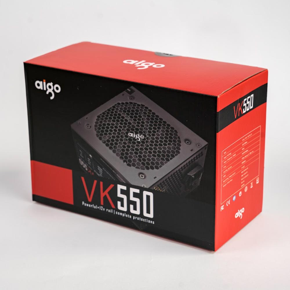 Nguồn máy tính Aigo VK550 -550W Nguồn máy tính Aigo VK550 -550W