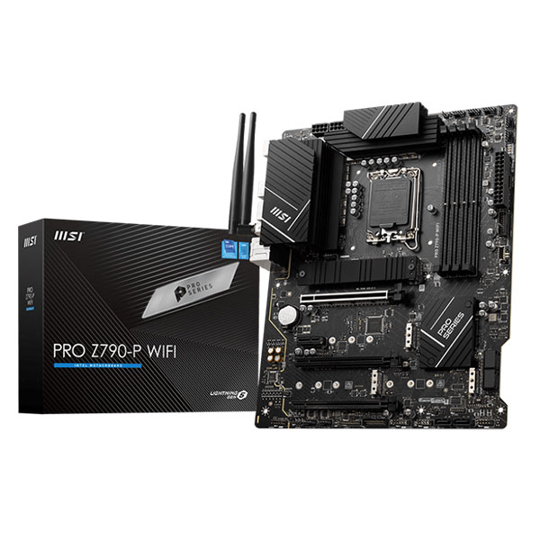 Mainboard MSI PRO Z790-P Wifi DDR5 (Intel Z790/ Socket 1700/ ATX/ 4 khe ram/ 2.5 Gigabit LAN) Mainboard MSI PRO Z790-P Wifi DDR5 (Intel Z790/ Socket 1700/ ATX/ 4 khe ram/ 2.5 Gigabit LAN)