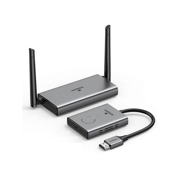 Bộ thu phát không dây trình chiếu từ xa HDMI+VGA không dây 50m Ugreen 50633A hỗ trợ HD1080P (vỏ nhôm) Bộ thu phát không dây trình chiếu từ xa HDMI+VGA không dây 50m Ugreen 50633A hỗ trợ HD1080P (vỏ nhôm)