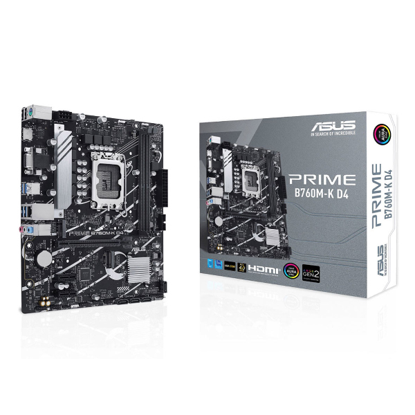 Mainboard Asus Prime B760M-K D4 (Intel B760/ Socket 1700/ M-ATX/ 2 khe ram/ DDR4/ 2.5 Gigabit LAN) Mainboard Asus Prime B760M-K D4 (Intel B760/ Socket 1700/ M-ATX/ 2 khe ram/ DDR4/ 2.5 Gigabit LAN)