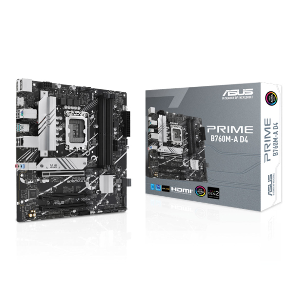 Mainboard Asus Prime B760M-A D4 (Intel B760/ Socket 1700/ 4 khe ram/ DDR4/ 2.5 Gigabit LAN) Mainboard Asus Prime B760M-A D4 (Intel B760/ Socket 1700/ 4 khe ram/ DDR4/ 2.5 Gigabit LAN)