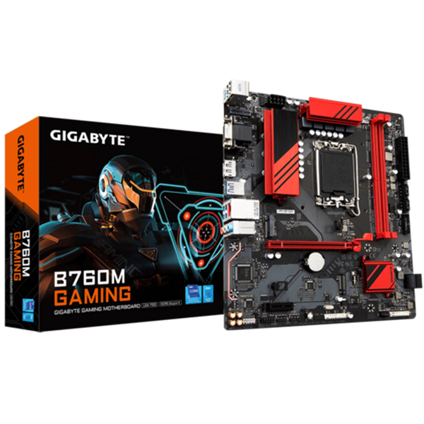 Mainboard Gigabyte B760M GAMING (Intel B760/ Socket 1700/ M-ATX/ 2 khe ram/ DDR5/ 2.5 Gigabit LAN) Mainboard Gigabyte B760M GAMING (Intel B760/ Socket 1700/ M-ATX/ 2 khe ram/ DDR5/ 2.5 Gigabit LAN)