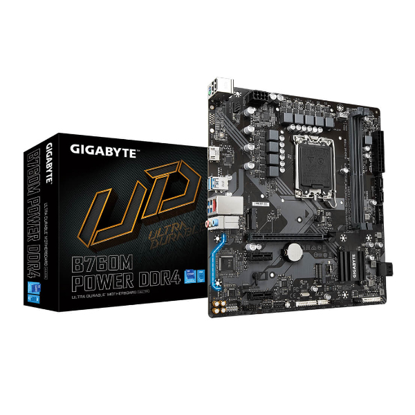 Mainboard Gigabyte B760M POWER DDR4 (Intel B760/ Socket 1700/ M-ATX/ 2 khe ram/ DDR4/ 2.5 Gigabit LAN) Mainboard Gigabyte B760M POWER DDR4 (Intel B760/ Socket 1700/ M-ATX/ 2 khe ram/ DDR4/ 2.5 Gigabit LAN)