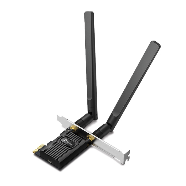 Cạc mạng không dây TP-Link PCI-E Archer TX20E (Chuẩn AX/ AX1800Mbps/ 2 Ăng-ten ngoài/ Bluetooth) Cạc mạng không dây TP-Link PCI-E Archer TX20E (Chuẩn AX/ AX1800Mbps/ 2 Ăng-ten ngoài/ Bluetooth)