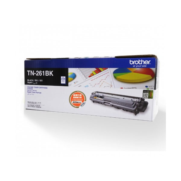 Mực in laser Brother TN-261BK (Dùng cho máy HL-3150CDN/ HL-3170CDW/ MFC-9140CDN/ MFC-9330CDW) Mực in laser Brother TN-261BK (Dùng cho máy HL-3150CDN/ HL-3170CDW/ MFC-9140CDN/ MFC-9330CDW)