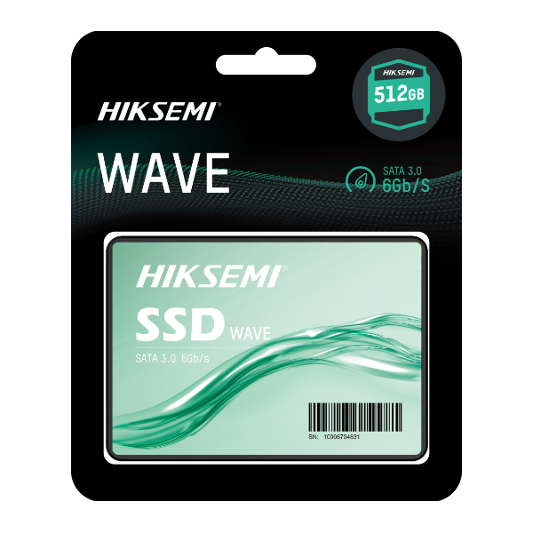 Ổ SSD HIKSEMI HS-SSD-WAVE(S) 512G (SATA3/ 2.5Inch/ 530MB/s/ 450MB/s) Ổ SSD HIKSEMI HS-SSD-WAVE(S) 512G (SATA3/ 2.5Inch/ 530MB/s/ 450MB/s)