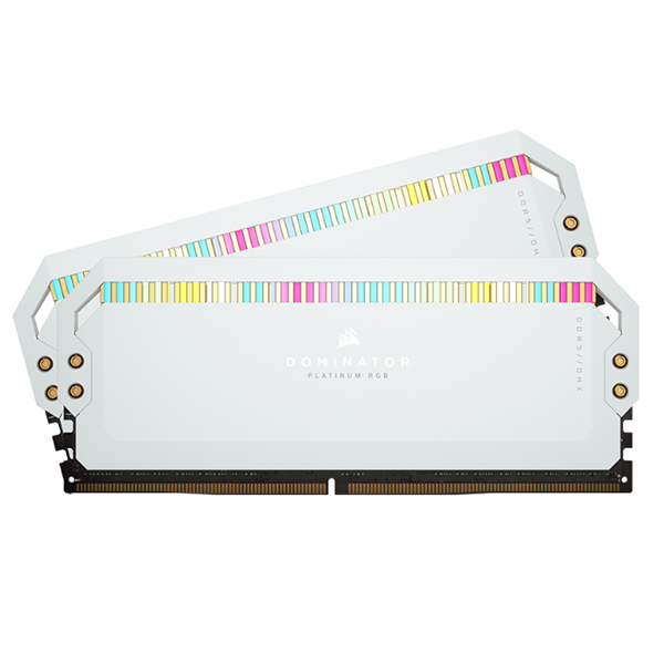 RAM Corsair DOMINATOR PLATINUM RGB 64GB (2x32GB) DDR5 5200MHz White (CMT64GX5M2B5200C40W) RAM Corsair DOMINATOR PLATINUM RGB 64GB (2x32GB) DDR5 5200MHz White (CMT64GX5M2B5200C40W)