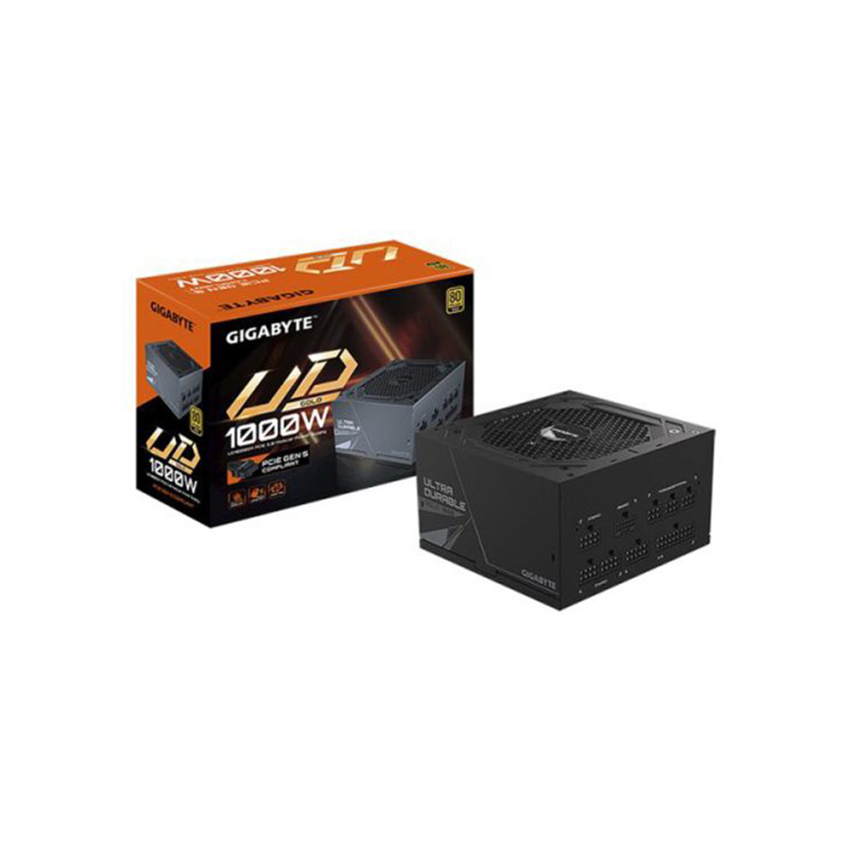 Nguồn máy tính Gigabyte 1000W PCIE5 80 Plus Gold Full Modular (GP-UD1000GM PG5) Nguồn máy tính Gigabyte 1000W PCIE5 80 Plus Gold Full Modular (GP-UD1000GM PG5)