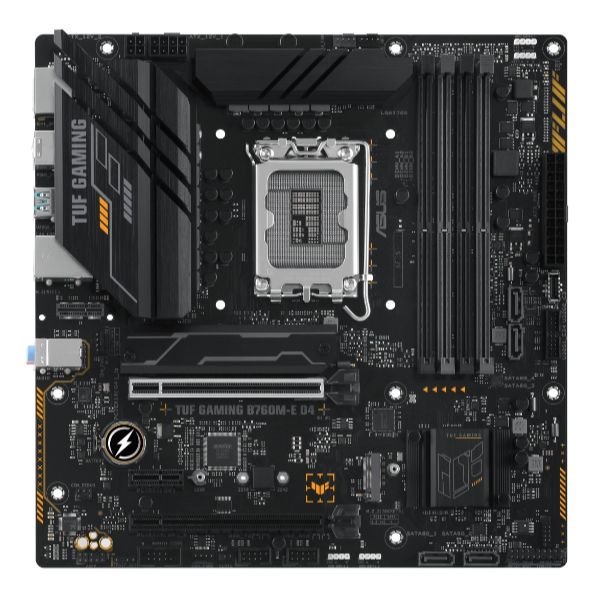 Mainboard Asus TUF Gaming B760M-E D4 (Intel B760/ Socket 1700/ M-ATX/ 4 khe ram/ DDR4/ 2.5 Gigabit LAN) Mainboard Asus TUF Gaming B760M-E D4 (Intel B760/ Socket 1700/ M-ATX/ 4 khe ram/ DDR4/ 2.5 Gigabit LAN)