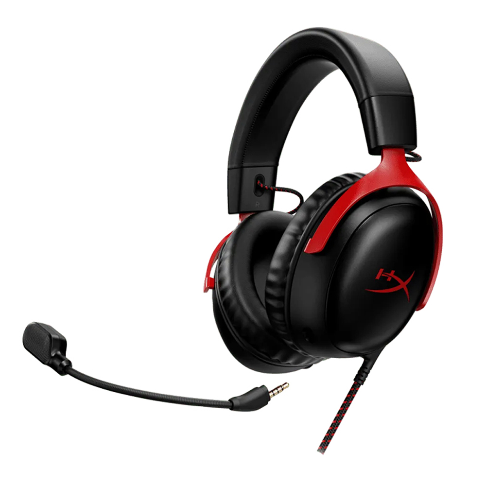 Tai nghe có dây Gaming HP HyperX Cloud III Red 727A9AA Tai nghe có dây Gaming HP HyperX Cloud III Red 727A9AA