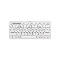 Bàn phím không dây Logitech Pebble Keys 2 K380S (Bluetooth/ Trắng)