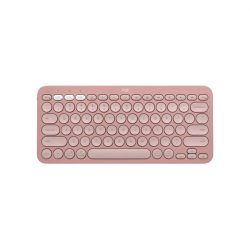 Bàn phím không dây Logitech Pebble Keys 2 K380S (Bluetooth/ Hồng)