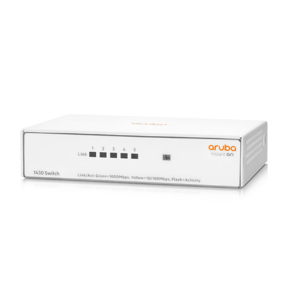 Switch HPE Instant On 1430 5G R8R44A (Gigabit 1000Mbps/ 5 Cổng/ Vỏ Thép) Switch HPE Instant On 1430 5G R8R44A (Gigabit 1000Mbps/ 5 Cổng/ Vỏ Thép)