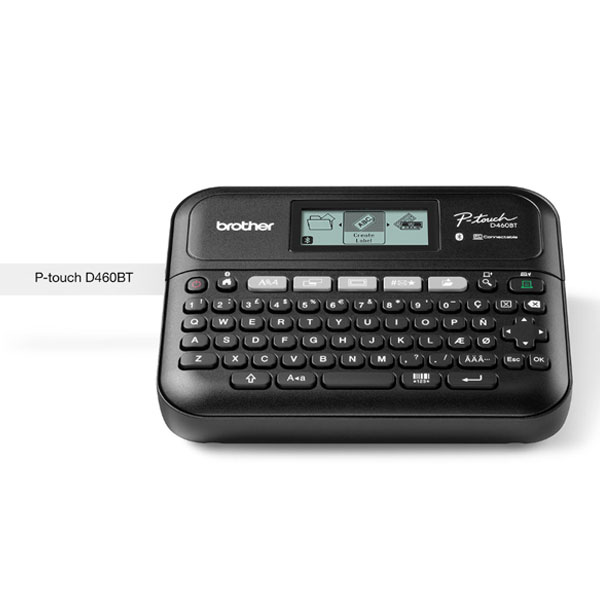Máy in mã vạch tem nhãn Brother PT-D460BT (180 Dpi/ Usb/Bluetooth) Máy in mã vạch tem nhãn Brother PT-D460BT (180 Dpi/ Usb/Bluetooth)